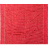 Dark Magenta Pink Embroidered Tussar Saree