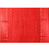 Bright Red Woven Patola Silk Saree
