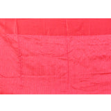 Bright Pink Embroidered Tussar Saree