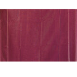 Classic Purple Embroidered Tussar Silk Saree
