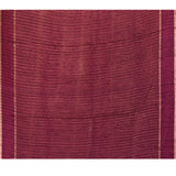 Classic Purple Embroidered Silk Blend Saree