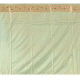 Mint Green Floral Meenakari Banarasi Silk Saree