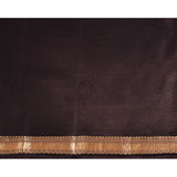 Black Floral Butti Banarasi Silk Saree