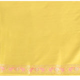 Sage Green With Gold And Copper Zari Border In Banarasi Silk Saree