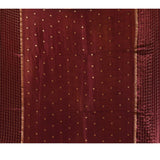 Dark Berry Purple Woven Patola Silk Saree