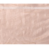 Jewel Brown Floral Embroidered Silk Blend Saree