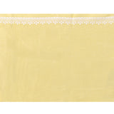 Pastel Lime Green Floral Silk Blend Saree
