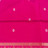 Royal Blue & Pink Banarasi Silk Saree With Patan Patola Double Ikat Weave & Gold Zari Border