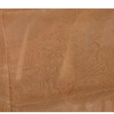 Sand Beige Floral Tissue Organza Saree