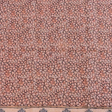 Muted Beige Khadi Tussar Saree With Hand-Embroidered Floral Clusters