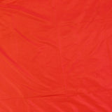 Bright Orange Red Floral Jaal Large Paisley Pallu Silk Banarasi Saree