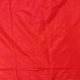 Red Banarasi Silk Saree With Gold Zari Floral Jaal Weave