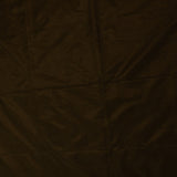Beige Banarasi Silk Saree With Silver Zari Floral Jaal And Black Contrast Border