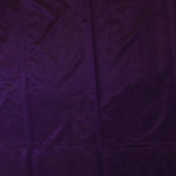 Violet Banarasi Silk Saree With Gold Zari Floral Butti Jaal And Dense Floral Pallu