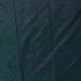 Dark Green Banarasi Silk Saree With Gold Zari Floral Jaal And Lotus Motif Pallu