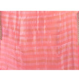 Punch Pink Tissue Silk Saree