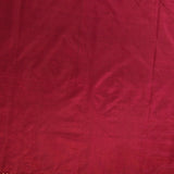 Burgundy Pure Silk Banarasi Saree With All-Over Gold Floral Jaal & Paisley Pallu