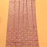 Lavender Pure Silk Banarasi Saree With Antique Gold Zari All-Over Floral Jaal & Paisley Pallu