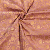 Lavender Pure Silk Banarasi Saree With Antique Gold Zari All-Over Floral Jaal & Paisley Pallu