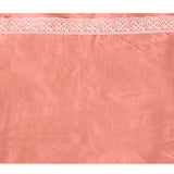 Brown Floral Embroidered Silk Blend Saree