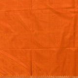 Yellow Gold Zari Shikargah Pure Silk Banarasi Saree With Rust Orange Contrast Border