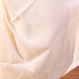White Floral Silk Blend Saree