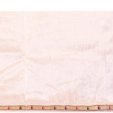 White Embroidered Tissue Silk Saree
