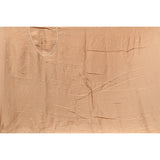 Beige Hand Embroidered Georgette Saree With Floral Creeper Work