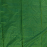 Bottle Green Gold Zari All-Over Floral Vine Jaal Pure Silk Banarasi Saree With Oval Medallion Pallu