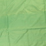 Jade Green Gold Zari Floral Jaal Pure Silk Banarasi Saree With Dense Floral Scroll Pallu