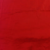 Red Georgette Saree With Hand Embroidered Pearl Medallion Border