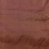 Mauve Brown Georgette Saree With Hand Embroidered Pearl Medallion Border