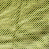 Olive Green Organza Saree With Printed Floral And Thread Embroidery