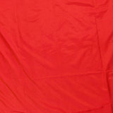 Bright Red Silver Zari Floral All Over Pure Silk Banarasi Saree With Geometric Chevron Pallu