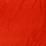 Vermillion Red Gold Zari Meenakari Floral Butti Pure Silk Banarasi Saree With Gold Geometric Pallu
