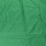 Cream Gold Zari Floral Jaal Pure Silk Banarasi Saree With Contrast Emerald Green Pallu