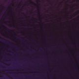 Violet Purple Gold Zari Floral Bouquet Butti Pure Silk Banarasi Saree With Gold Geometric Pallu