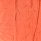 Orange Banarasi Silk Saree With Gold Zari Jaal Floral Weave & Zari Border