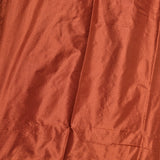 Rust Brown Copper Zari Floral Jaal Pure Silk Banarasi Saree With Heavy Woven Border