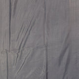 Grey Gold Zari Meenakari Floral Butti Pure Silk Banarasi Saree With Heavy Woven Border