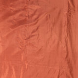 Rust Brown Gold Zari Diagonal Stripe Floral Jaal Pure Silk Banarasi Saree With Heavy Zari Border