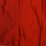 Deep Red Gold Zari Meenakari Floral Butti Pure Silk Bridal Banarasi Saree With Heavy Zari Border