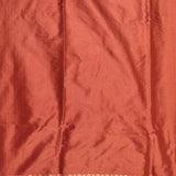 Terracotta Pink Gold Zari All Over Floral Jaal Pure Silk Banarasi Saree With Heavy Zari Border
