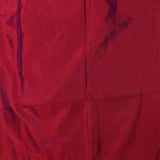 Maroon Gold Zari All Over Floral Jaal Pure Silk Banarasi Saree With Heavy Zari Border And Orange Accent