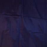 Navy Blue And Gold Zari All Over Floral Jaal Pure Silk Banarasi Saree With Paisley Pallu And Heavy Zari Border