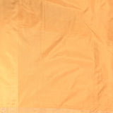 Orange And Beige Gold Zari Floral Jaal Pure Silk Banarasi Saree With Contrast Pallu