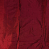 Deep Maroon Gold Zari Floral Butti Pure Silk Banarasi Saree With Heavy Woven Border