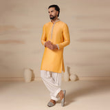 Amber Pearl Placket Kurta
