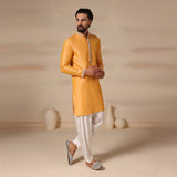 Amber Pearl Placket Kurta