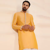 Amber Pearl Placket Kurta